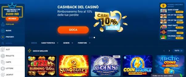 Slot al Casinò MostBet